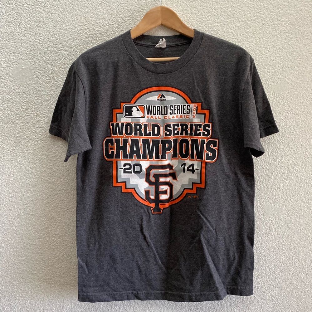 San Francisco Giants Baseball 2014 World Series Champions T-Shirt Men's Medium